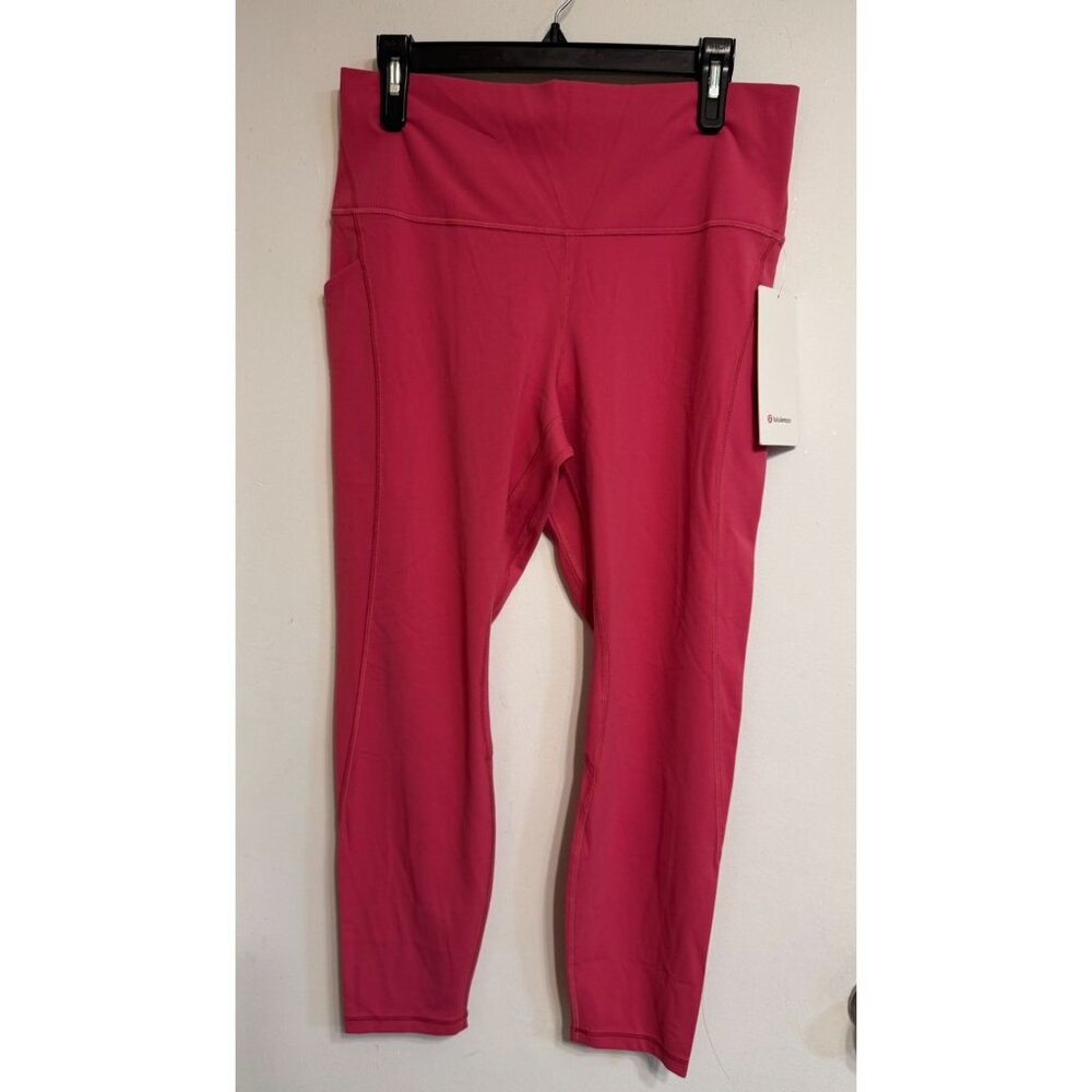 Lululemon High Rise Align Pant 25" With Pockets RBCO Size 14 NWT